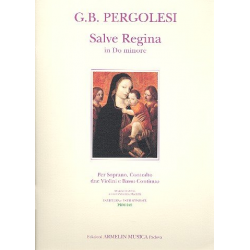 Salve Regina do minore a due voci - Giovanni Battista Pergolesi