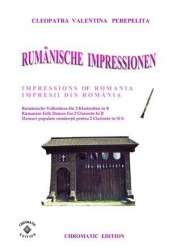 Rumänische Impressionen für 2 Klarinetten in B - Cleopatra Valentina Perepelita