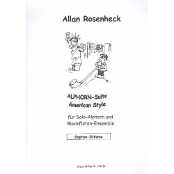 Alphorn-Suite american Style für Alphorn in F - Allan Rosenheck