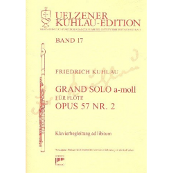 Grand solo a-Moll op.57,2 - Friedrich Daniel Rudolph Kuhlau