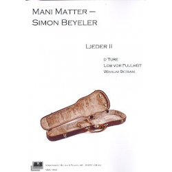 Lieder Band 2 -Mani Matter