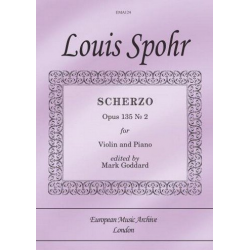 Scherzo op.135,2 for violin and piano - Louis Spohr