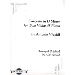 Concerto in D Minor for 2 violas and piano - Antonio Vivaldi