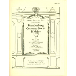 Brandenburg Concerto B Major no.6 (part 1) - Johann Sebastian Bach