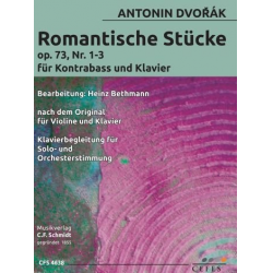 Romantische Stücke op.73,1-3 - Antonin Dvorak