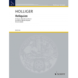 Reliquien - Heinz Holliger