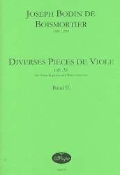 Diverses pièces de viole op.31 Band 2 - Joseph Bodin de Boismortier
