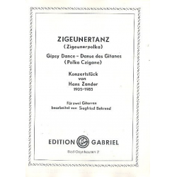 Zigeunertanz für Gitarren - Hans Zander