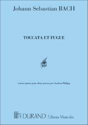 J.S. Bach : Toccata Et Fugue Rem Pour 2 Pianos - Johann Sebastian Bach / Arr. Isidor Philipp