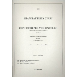 Konzert C-Dur op.14,6 für - Giovanni Battista Cirri