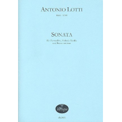 Sonata für Flöte, Viola da Gamba und Bc - Antonio Lotti