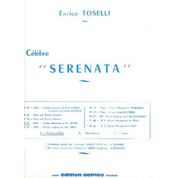 Célèbre serenata op.6 pour - Enrico Toselli