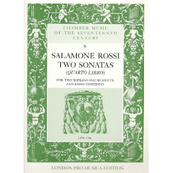 2 Sonatas vol.4 for 2 soprano - Salomon Rossi Hebreo