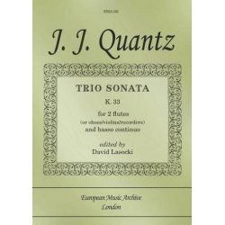 Trio Sonata K33 - Johann Joachim Quantz
