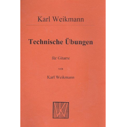 Technische Übungen für Gitarre - Karl Weikmann