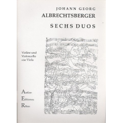 6 Duos - Johann Georg Albrechtsberger