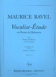 Vocalise-Étude en forme de Habanera - Maurice Ravel