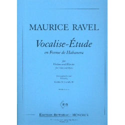 Vocalise-Étude en forme de Habanera - Maurice Ravel