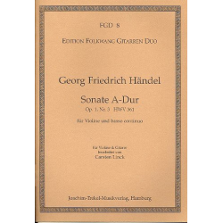 Sonate A-Dur op.1,3 HWV361 - Georg Friedrich Händel (George Frederic Handel)