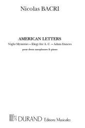 N. Bacri : American Letters - Partition & Parties