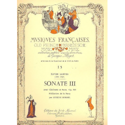 Sonate no.3 op.12 - Jean Xavier Lefèvre
