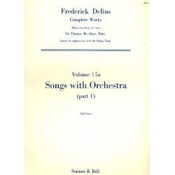 Complete Works vol.15a - Frederick Delius
