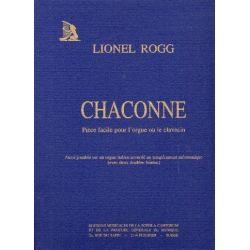 Chaconne - Lionel Rogg