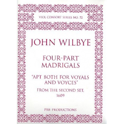 Four-Part Madrigals - John Wilbye