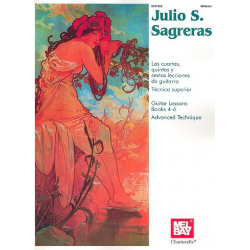 Guitar Lessons vol.4-6 Advanced -Julio S. Sagreras