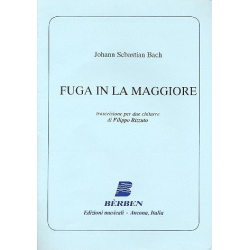 Fuge A-Dur für 2 Gitarren - Johann Sebastian Bach