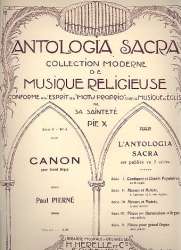 Canon pour grand orgue - Paul Pierné
