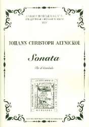 Sonata per il cembalo - Johann Christoph Altnikol