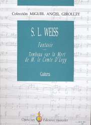 Fantasie - Tombeau sur la mort de M. le comte d'Logy - Silvius Leopold Weiss / Arr. Miguel Ángel Girollet