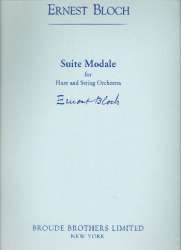Suite modale - Ernest Bloch