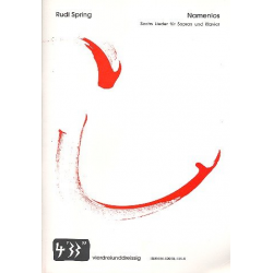 Namenlos für Sopran und Klavier - Rudi Spring