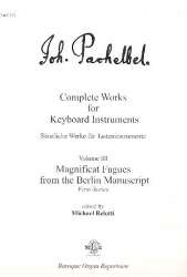 Magnificat Fugues from the Berlin Manuscript first series -Johann Pachelbel