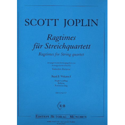 Ragtimes Band 1 für Streichquartett - Scott Joplin