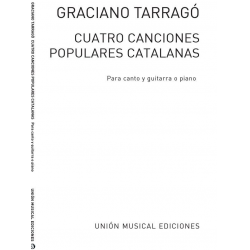 4 canciones populares catalanas - Graciano Tarrago