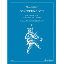 Concertino la mineur no.1 - Jean Baptiste Accolay