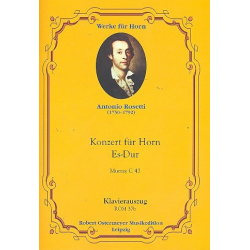 Konzert Es-Dur RWVC43 für Horn und Orchester - Francesco Antonio Rosetti (Rößler)