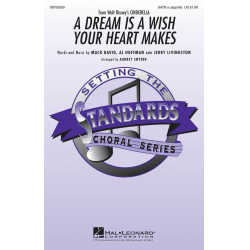 A Dream Is a Wish Your Heart Makes -Mack David / Arr.Audrey Snyder