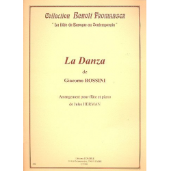 La danza op.21 pour flute et piano - Gioacchino Rossini