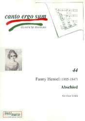 Abschied - Fanny Cecile Mendelssohn (Hensel)