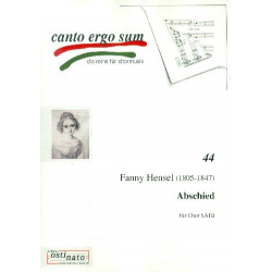 Abschied - Fanny Cecile Mendelssohn (Hensel)