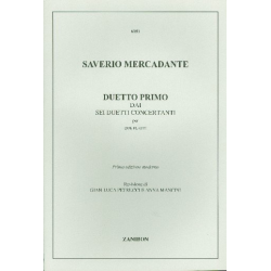 Duetto primo dai 6 duetti - Saverio Mercadante