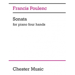 Sonata  for piano 4 hands or - Francis Poulenc