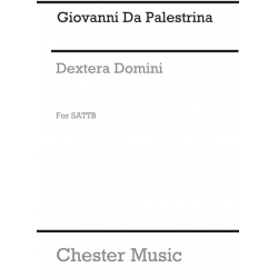 Dextera Domini for 5 voices (mixed chorus) - Giovanni da Palestrina