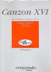 Canzon Nr.16 für 12 Posaunen - Giovanni Gabrieli