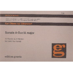 Sonate A-Dur - Carl Ditters von Dittersdorf