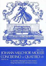 Concertino à quattro a-Moll MWV IX,26 - Johann Melchior Molter